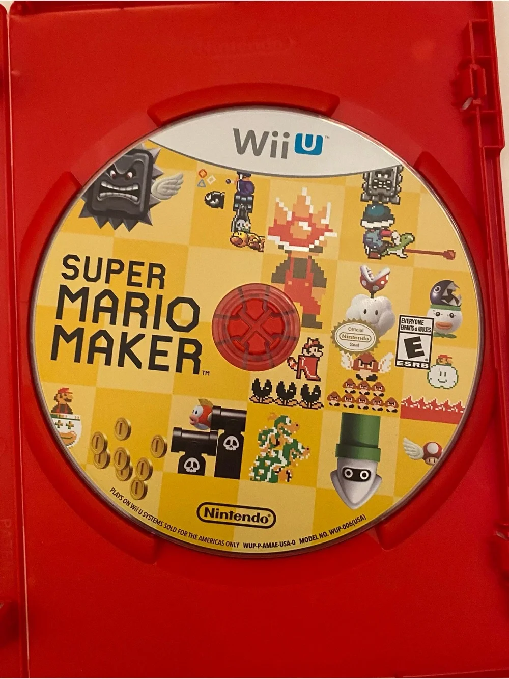 Wii U Nintendo Super Mario Maker Video Game